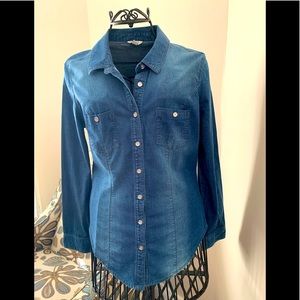 Guess Long Sleeve Denim Shirt